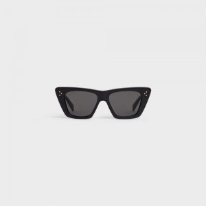 Black Celine Cat Eye S187 in Acetate Sunglasses | CL-592425