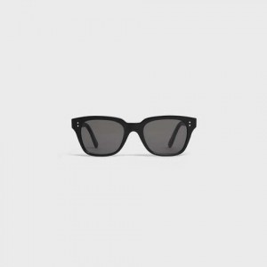 Black Celine Frame 04 in Acetate with Polarized Lenses Sunglasses | CL-591738