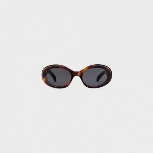 Blonde Havana Celine Triomphe 01 in Acetate Sunglasses | CL-592380