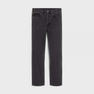 Charcoal Wash Celine kurt jeans in charcoal wash denim Pants | CL-592048