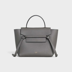 Grey Celine Micro in grained calfskin Belt Bag | CL-593062