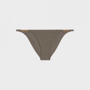 Olive Celine bottom in matte jersey Swimwear | CL-592768