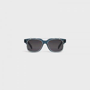 Transparent Blue Celine Frame 51 in Acetate with Metal Sunglasses | CL-591733