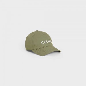 VERT GRISE Celine BASEBALL IN COTTON Cap | CL-592364