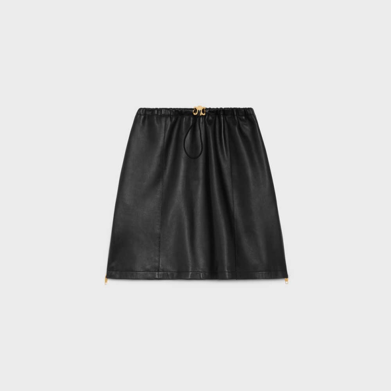 Black Celine Athletic in plongé Skirts | CL-592871