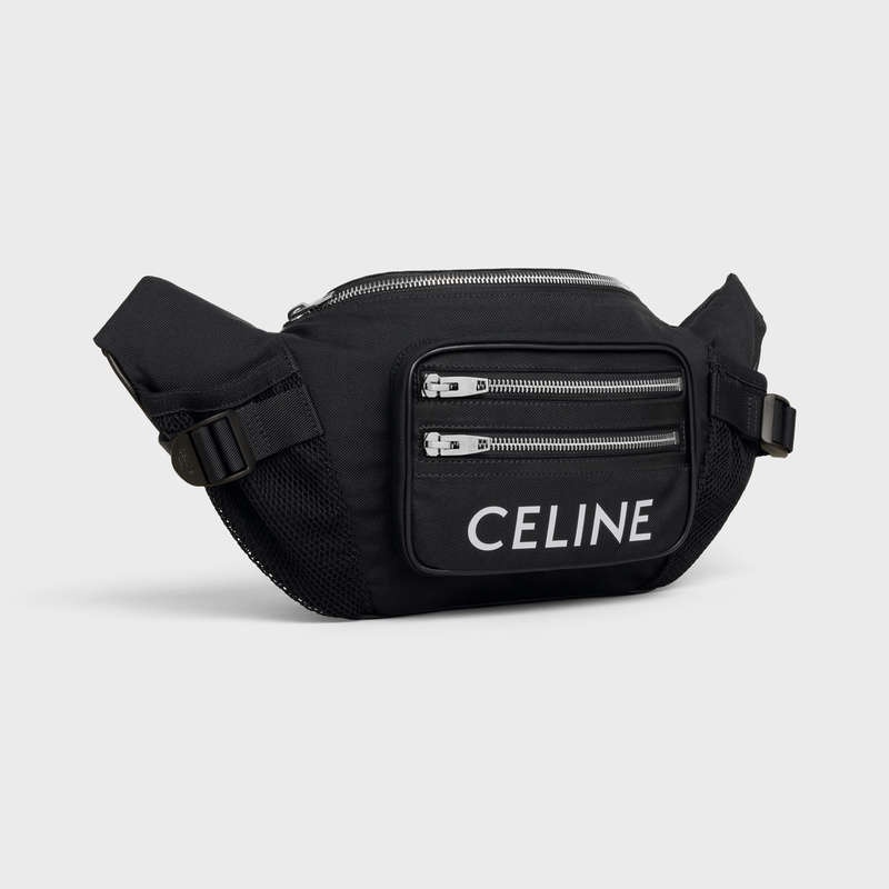 Black Celine BAG TREKKING IN NYLON with celine PRINT Shoulder Bags | CL-591848