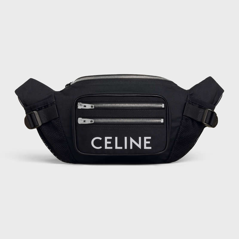 Black Celine BAG TREKKING IN NYLON with celine PRINT Shoulder Bags | CL-591848