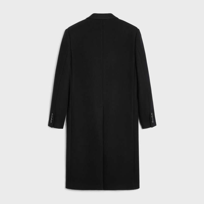 Black Celine Boxy in felt Coats | CL-591978