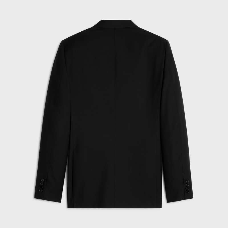 Black Celine CLASSIC IN WOOL GABARDINE Jackets | CL-591990