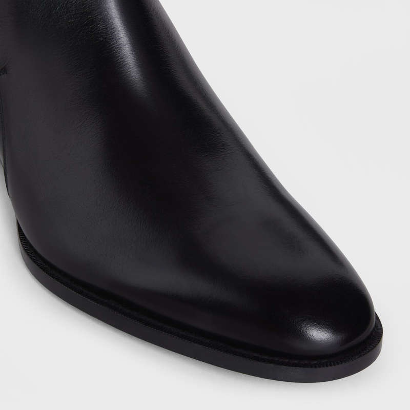 Black Celine DRUGSTORE JODHPUR in Shiny calfskin Boots | CL-591871