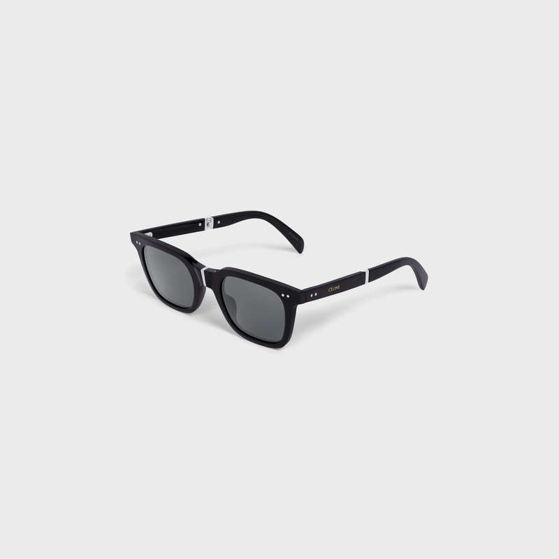 Black Celine Frame 44 in Acetate with Metal Sunglasses | CL-591734