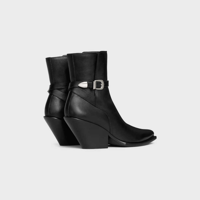 Black Celine JODHPUR JOAN in Calfskin Boots | CL-592490