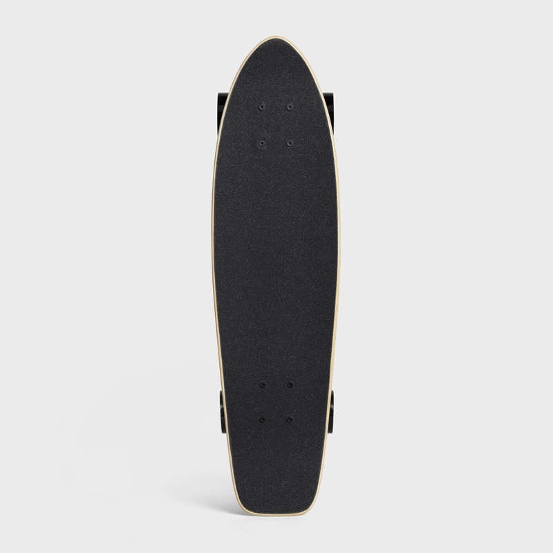 Black Celine MINI CRUISER in WOOD with celine WILTERN PRINT Lifestyle | CL-591679