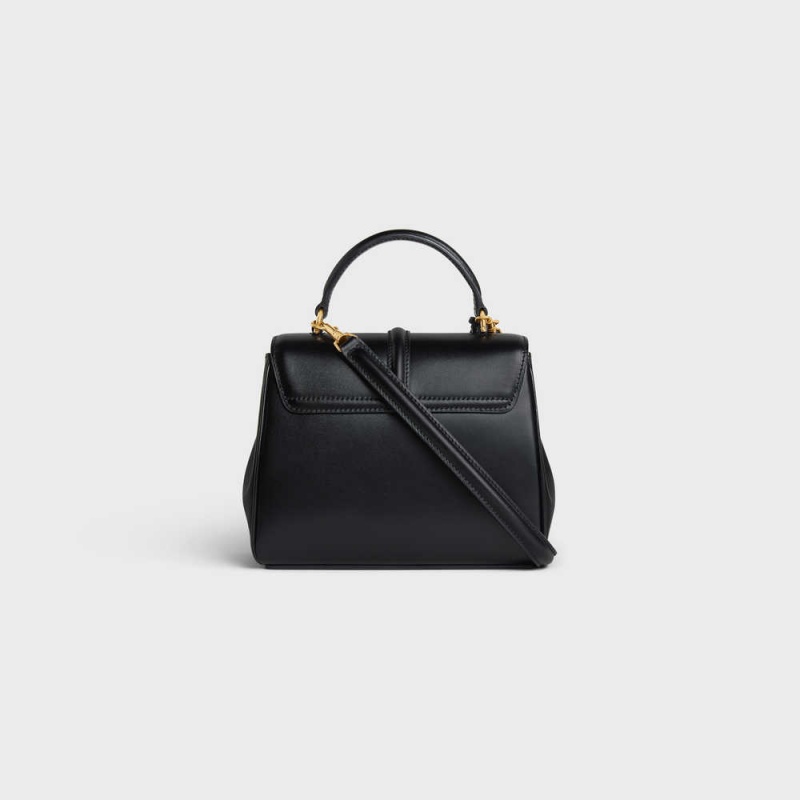 Black Celine MINI in satinated calfskin 16 | CL-593268