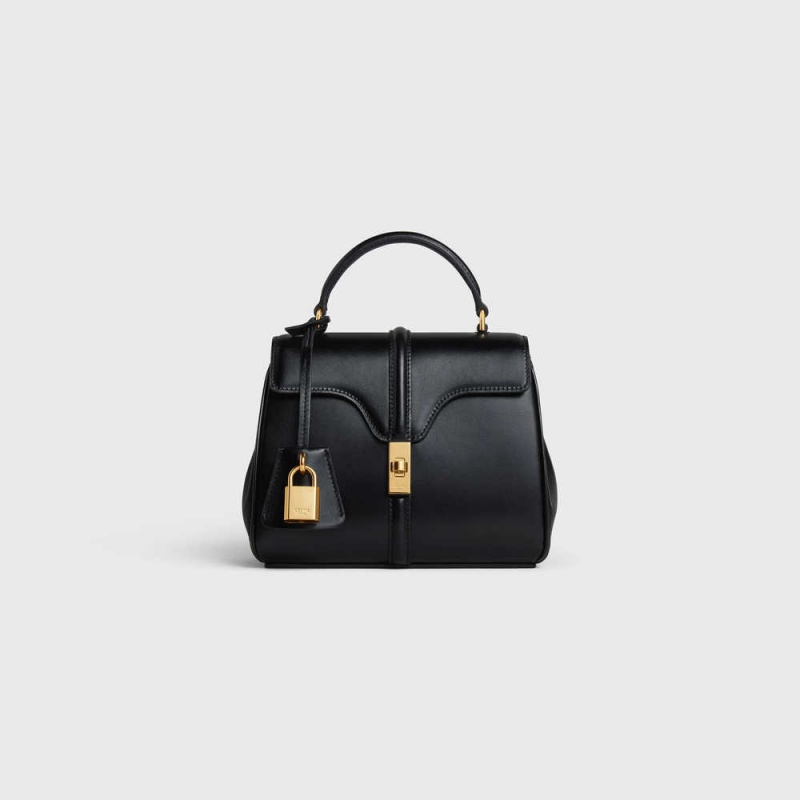 Black Celine MINI in satinated calfskin 16 | CL-593268