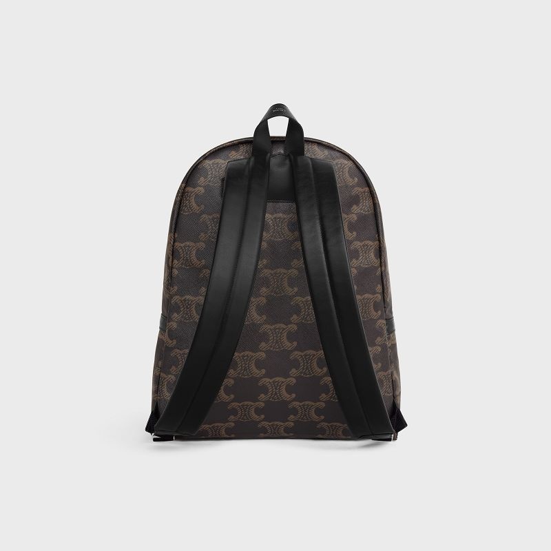 Black Celine Medium in triomphe canvas xl Backpacks | CL-591839