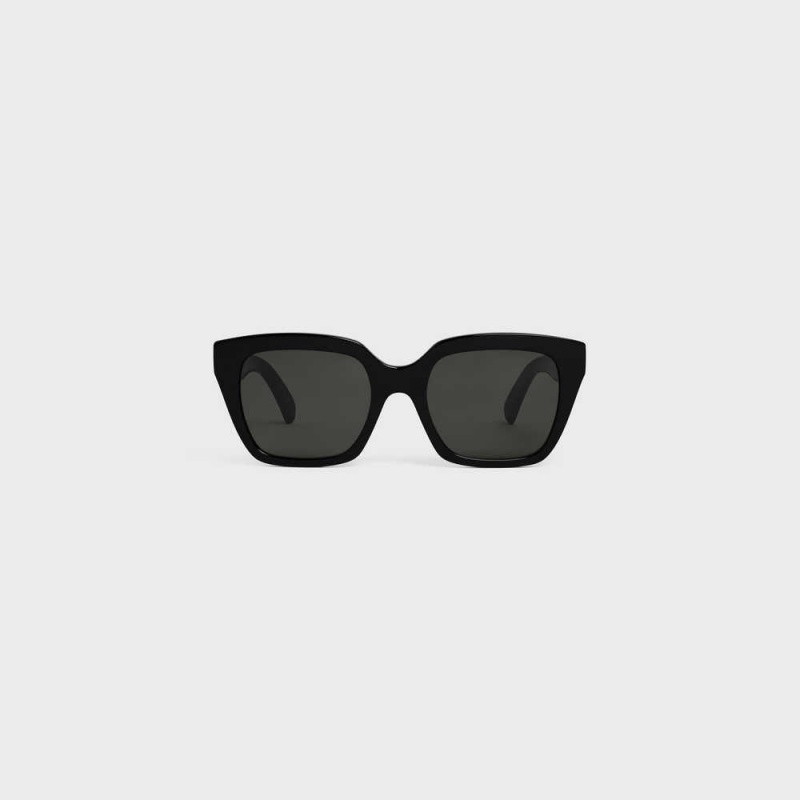 Black Celine Monochroms 03 in Acetate Sunglasses | CL-592417