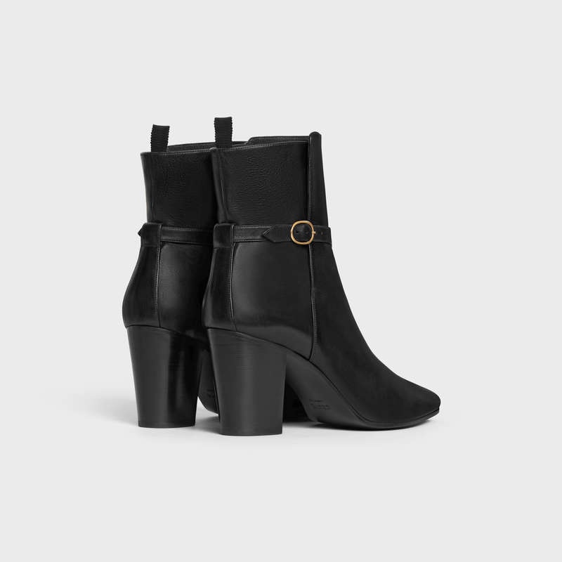 Black Celine WILTERN JODHPUR in CALFSKIN Boots | CL-591870