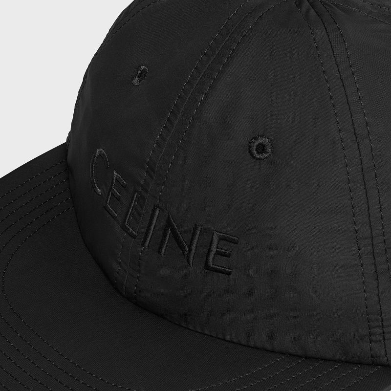 Black Celine skate in lightweight nylon Cap | CL-591703