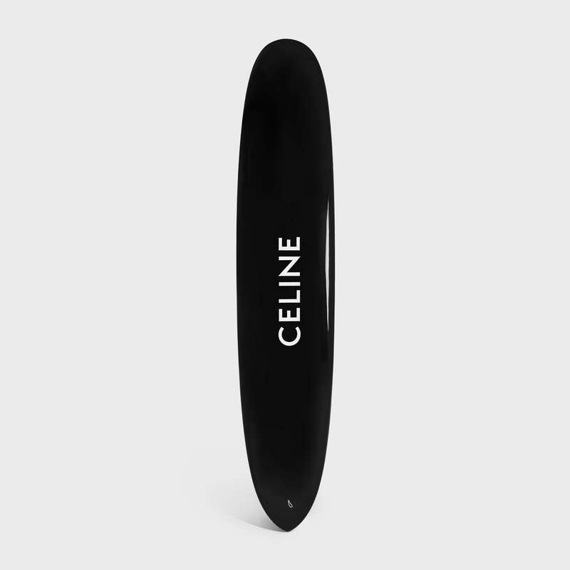 Black / white Celine LONGBOARD with celine LOGO IN RESIN AND FIBERGLASS Lifestyle | CL-591680