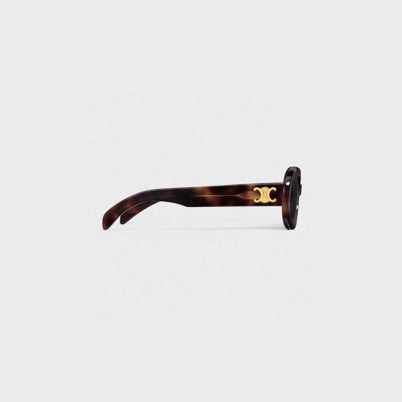 Blonde Havana Celine Triomphe 01 in Acetate Sunglasses | CL-592380