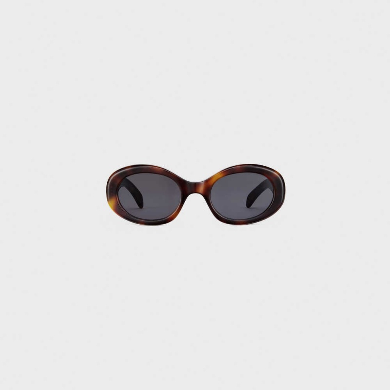 Blonde Havana Celine Triomphe 01 in Acetate Sunglasses | CL-592380