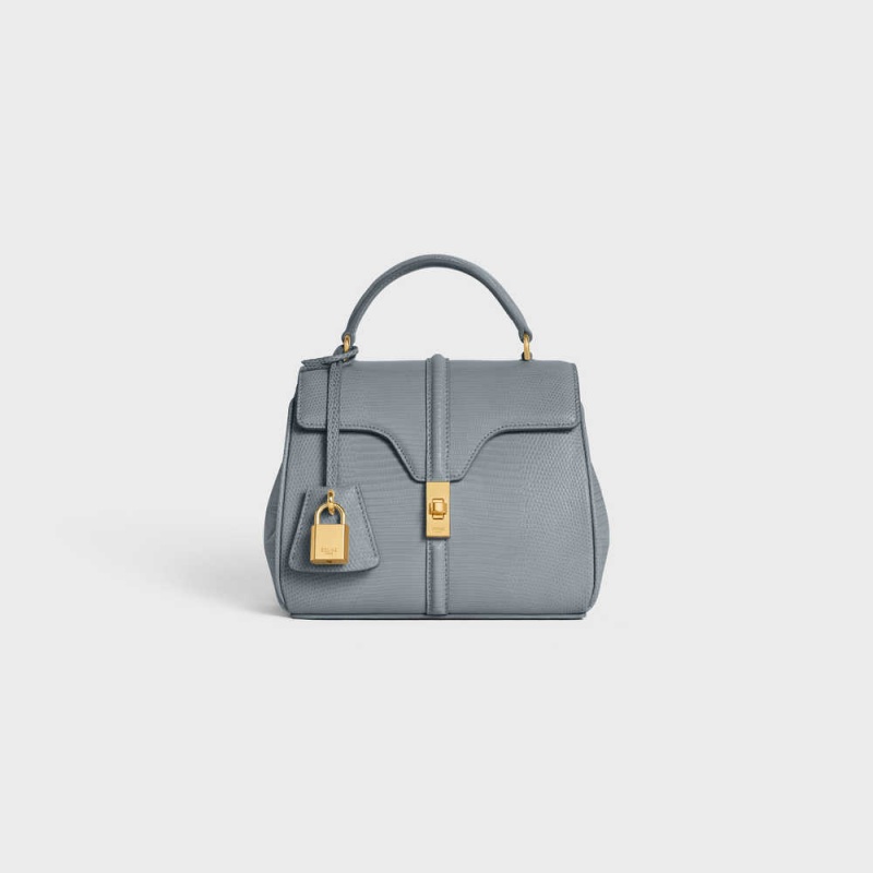 Blue Grey Celine MINI in Lizard 16 | CL-593273