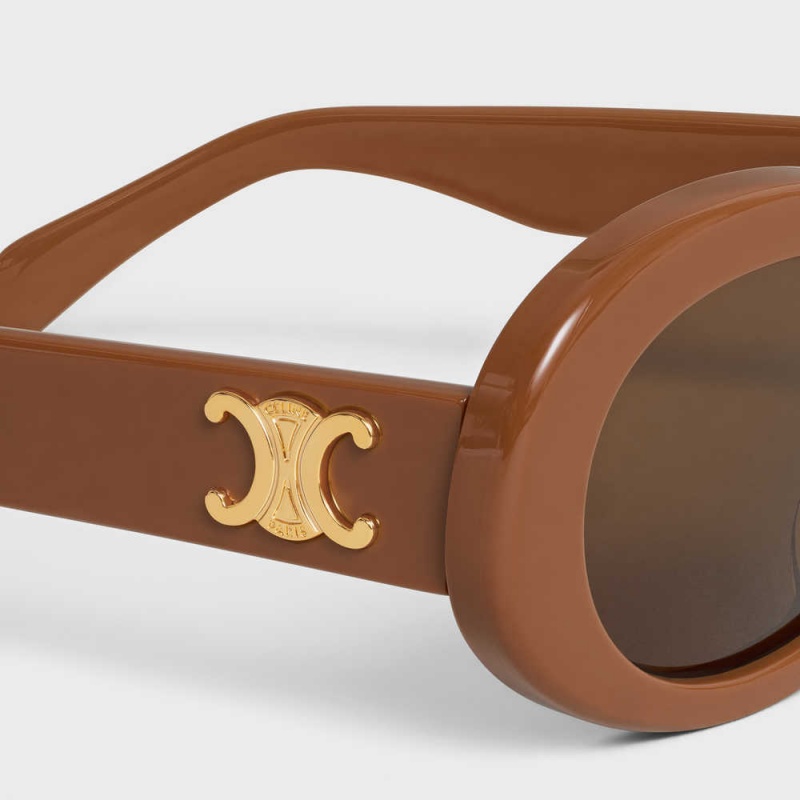 Camel Celine Triomphe 01 in Acetate Sunglasses | CL-592381