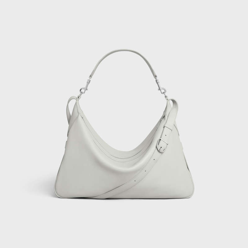 Chalk Celine Large Strap Romy in Supple Calfskin Shoulder Bags | CL-591843