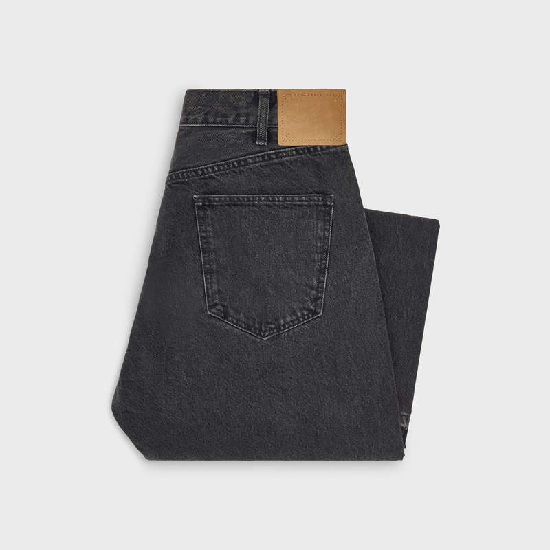 Charcoal Wash Celine Wesley jeans in charcoal wash denim Pants | CL-592052