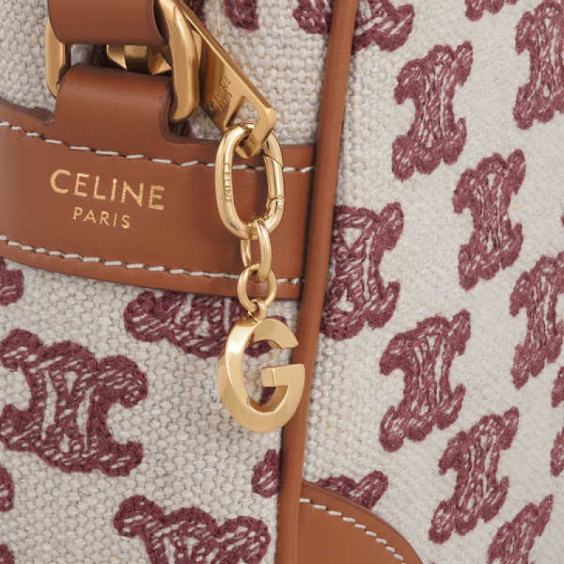 Gold Celine G CHARM in Brass Leather Goods Accessories | CL-592928