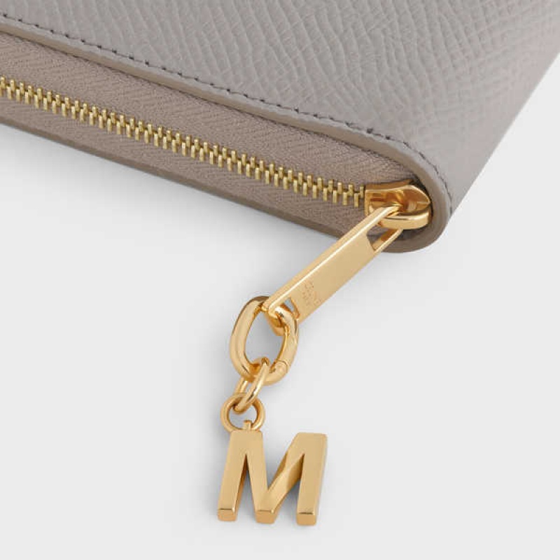 Gold Celine M CHARM in Brass Leather Goods Accessories | CL-592932