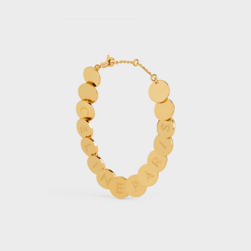 Gold Celine Pastilles in Brass with Gold Finish Bracelets | CL-592217