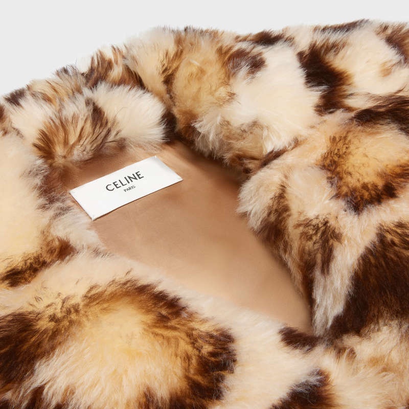 Leopard Celine peain leopard-print cashmere Coats | CL-591981