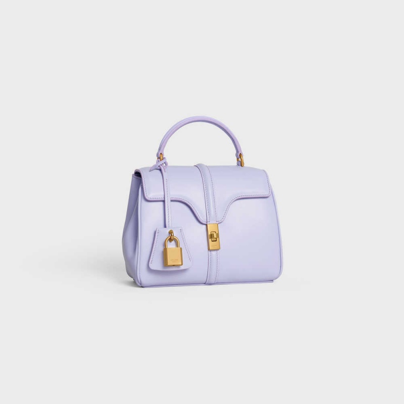 Light Lavender Celine MINI in satinated calfskin 16 | CL-593270