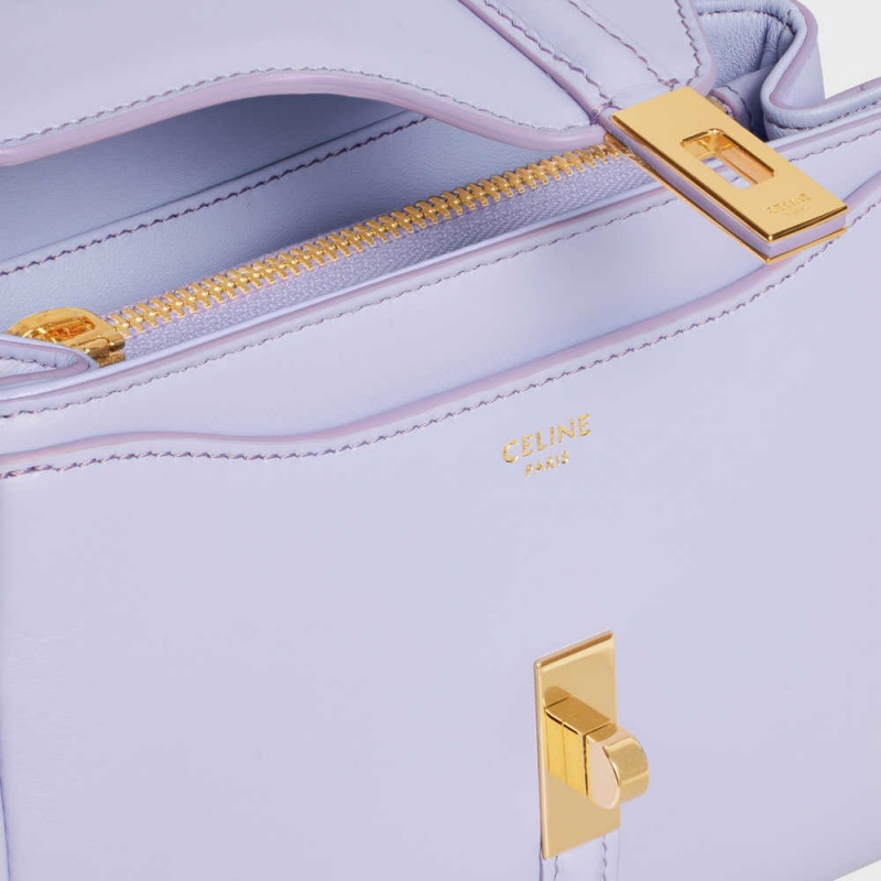 Light Lavender Celine MINI in satinated calfskin 16 | CL-593270