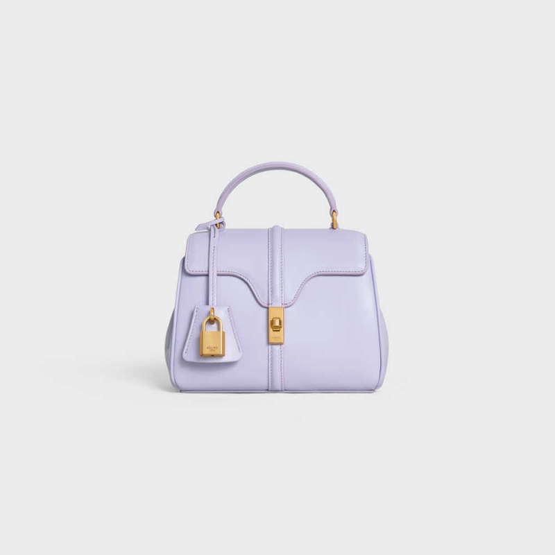 Light Lavender Celine MINI in satinated calfskin 16 | CL-593270