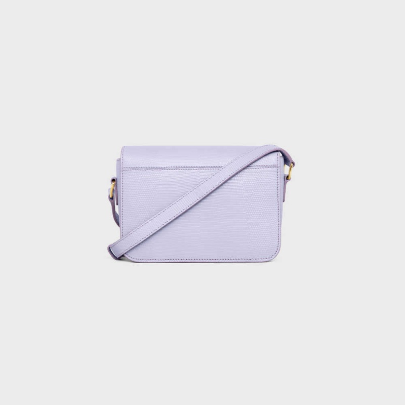 Light Lavender Celine Teen Bag in lizard Triomphe | CL-593216