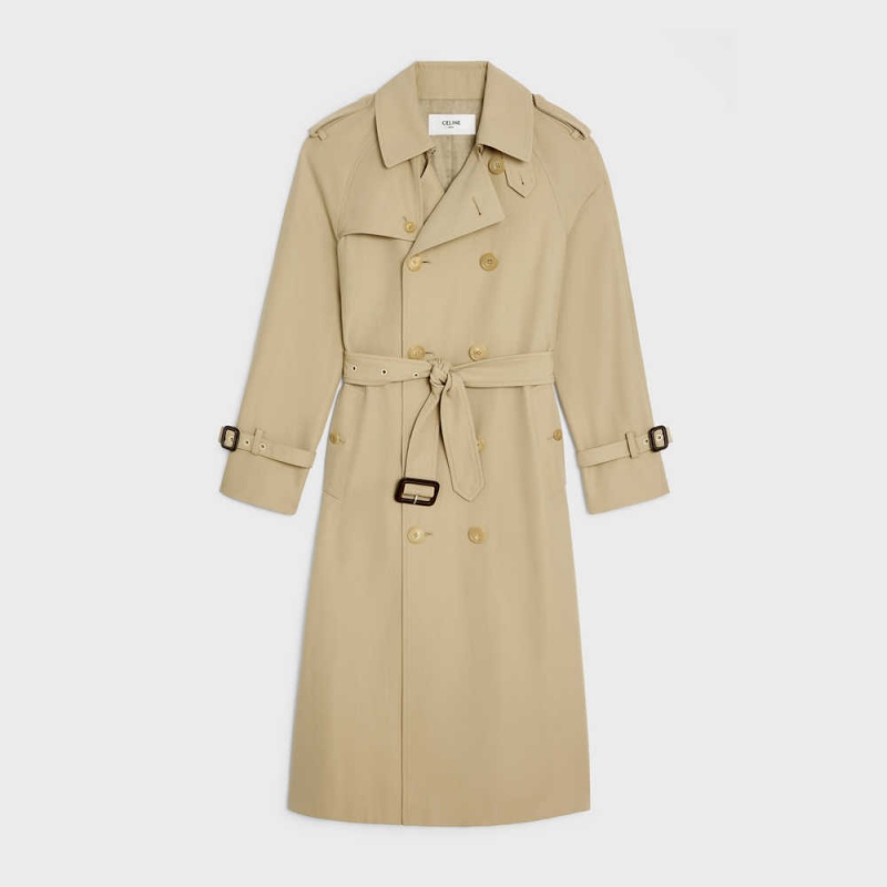 Mastic Celine Wiltern trench in cotton gabardine Coats | CL-592620