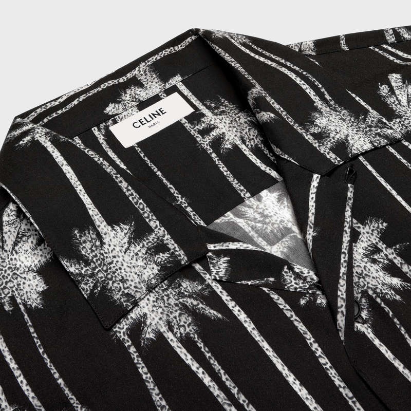 NOIR/CRAIE Celine hawaiian in printed viscose Shirts | CL-592142