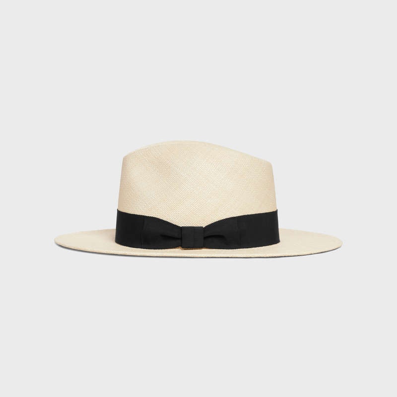 Natural Celine fedora in straw Hat | CL-591723