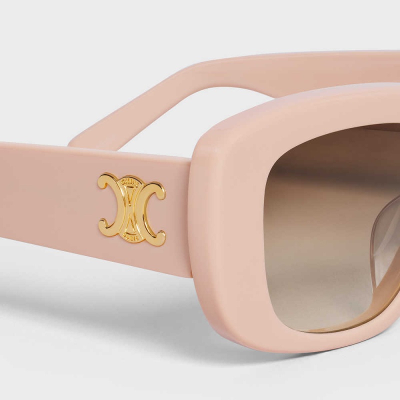 Nude Celine Triomphe 04 in Acetate Sunglasses | CL-592394