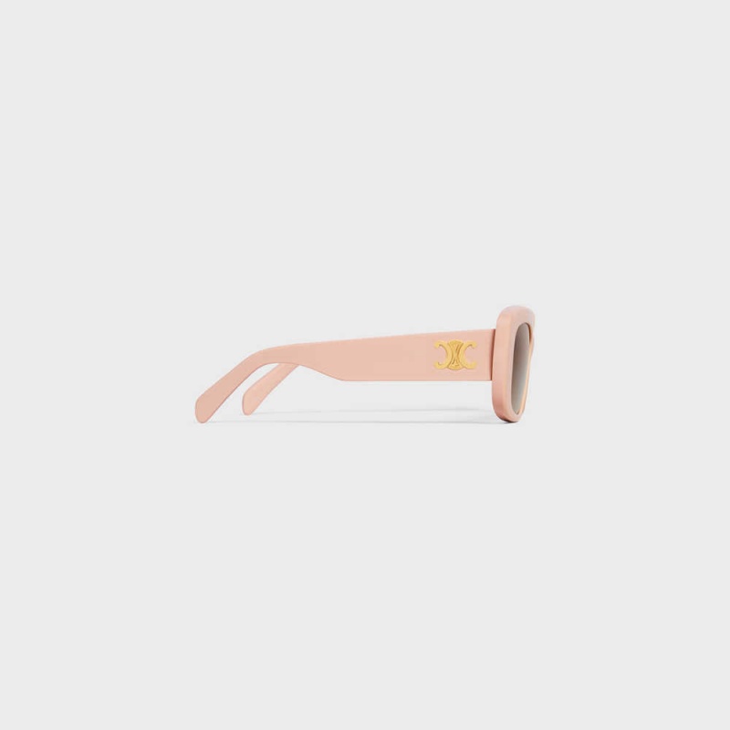 Nude Celine Triomphe 04 in Acetate Sunglasses | CL-592394