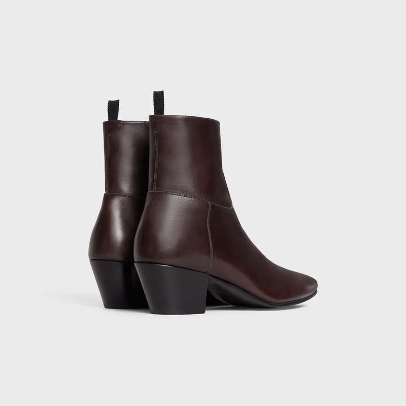 OAK Celine Jacno Zipped in CALFSKIN Boots | CL-591865