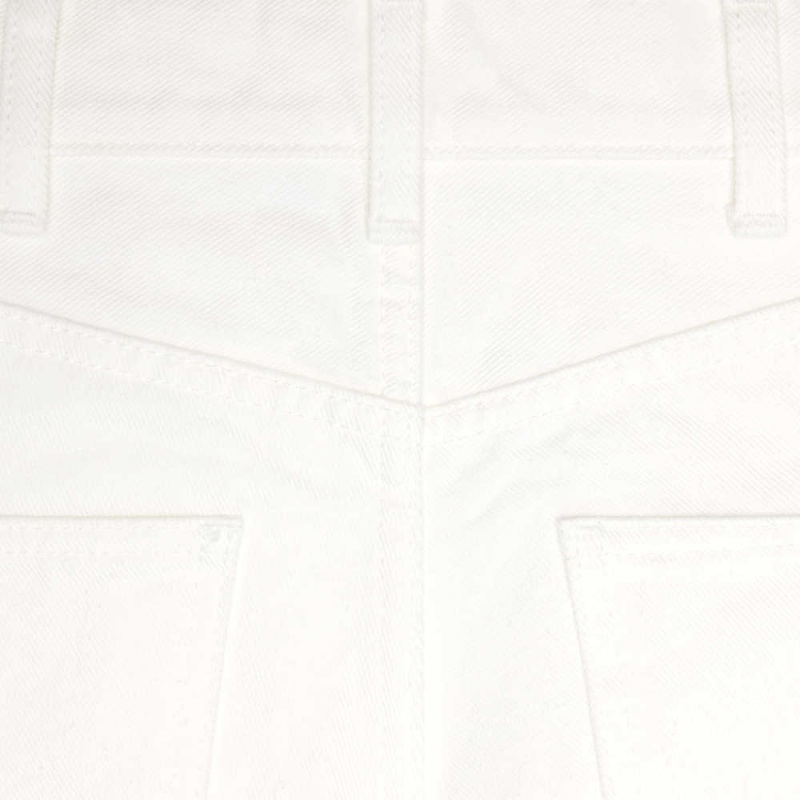 OPTIC WHITE WASH Celine Jane flared jeans in optic wash denim Pants | CL-592722