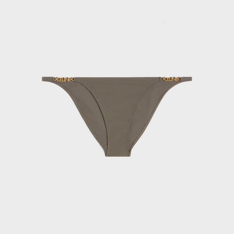 Olive Celine bottom in matte jersey Swimwear | CL-592768