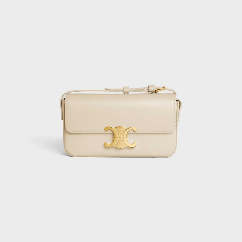 PAMPA Celine Shoulder Bag in shiny calfskin Triomphe | CL-593243