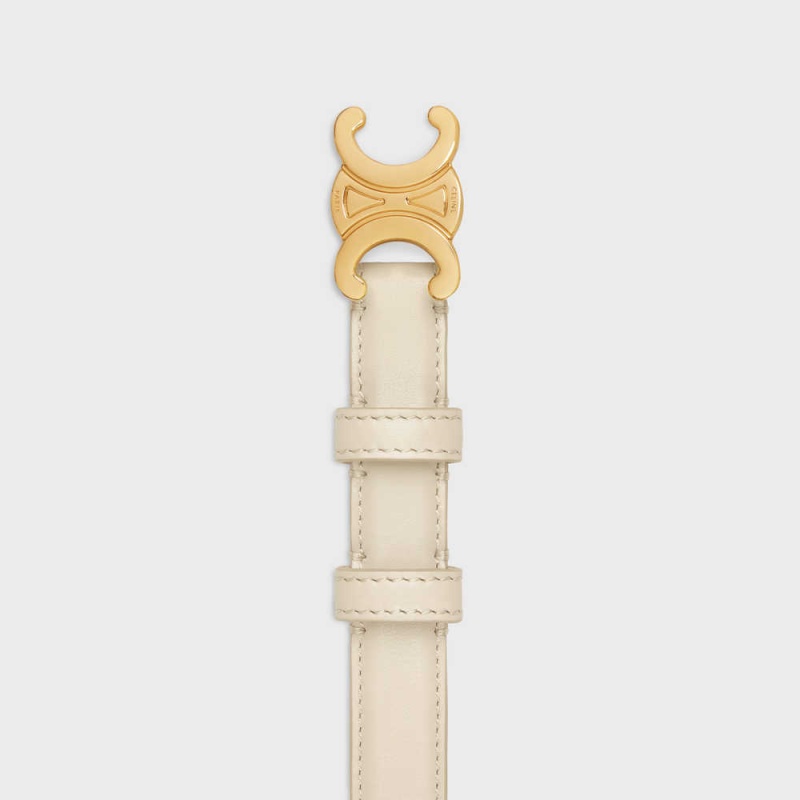 PAMPA Celine Small Triomphe in Taurillon Leather Belts | CL-592469