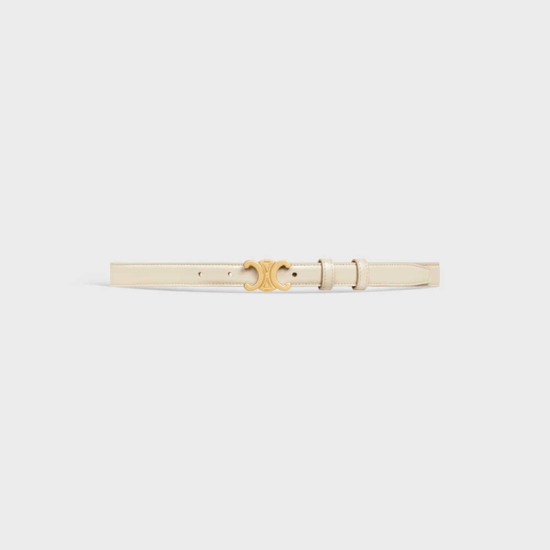 PAMPA Celine Small Triomphe in Taurillon Leather Belts | CL-592469