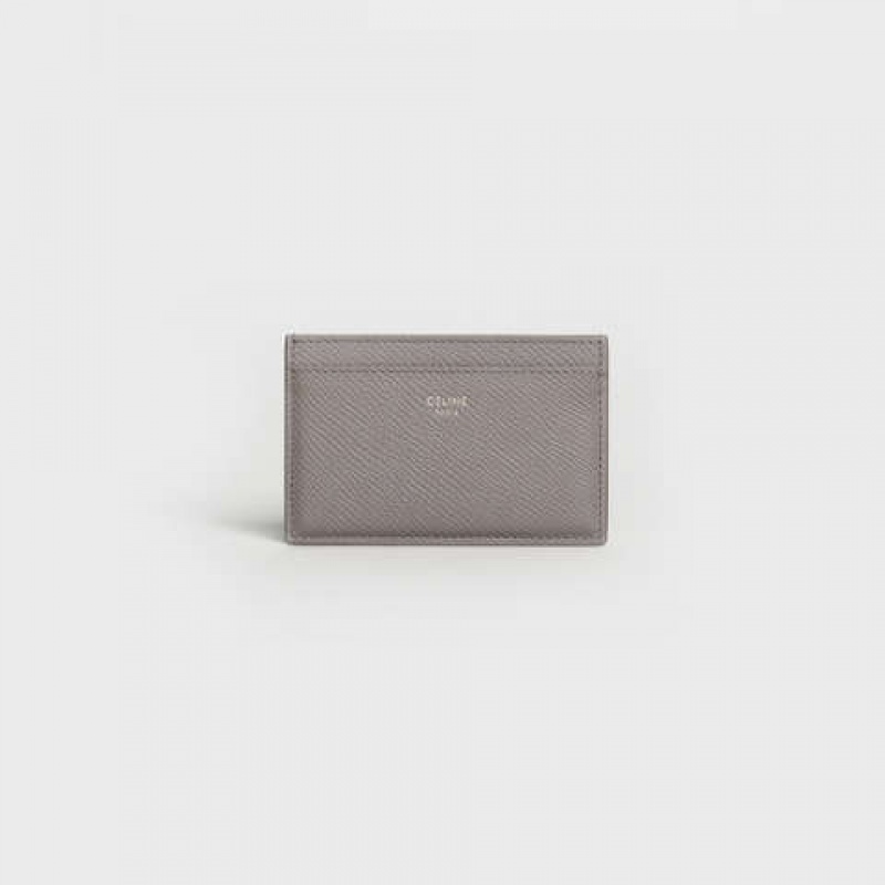 Pebble Celine in Grained calfskin Card Holders | CL-591802